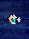 Anel Sarah - Turmalina paraíba 5ct com Diamantes