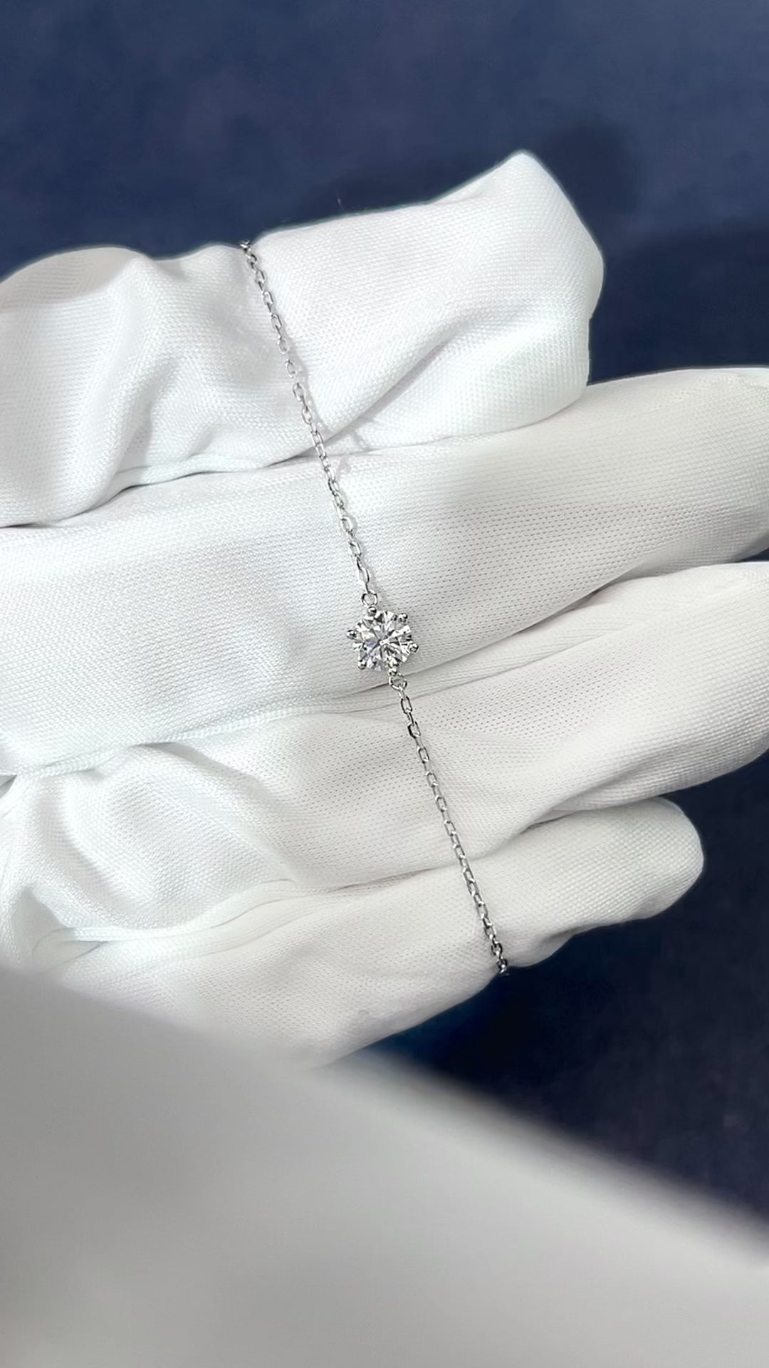 Pulseira Ponto de Luz · Diamante Cultivado