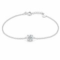 Pulseira ponto de luz com diamante cultivado em laboratório
